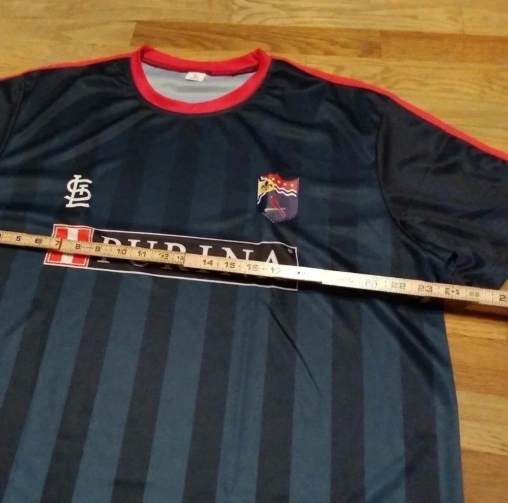 St. Louis Cardinals SGA Soccer Jersey Size XL - Picture 3 of 8